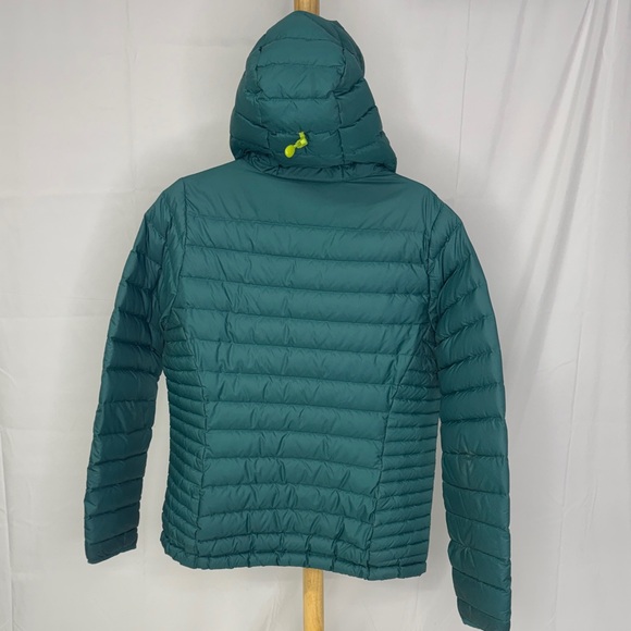 Patagonia Womens Teal Down Sweater Hoody - Picture 2 of 4